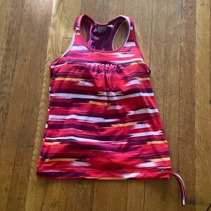 Woman’s Athleta Airbrush Tinker Racerback Tank Top Size Medium